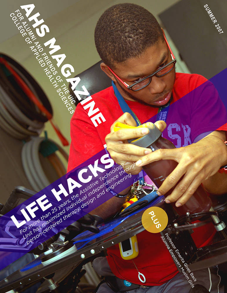 UIC Applied Health Sciences Magazine cover