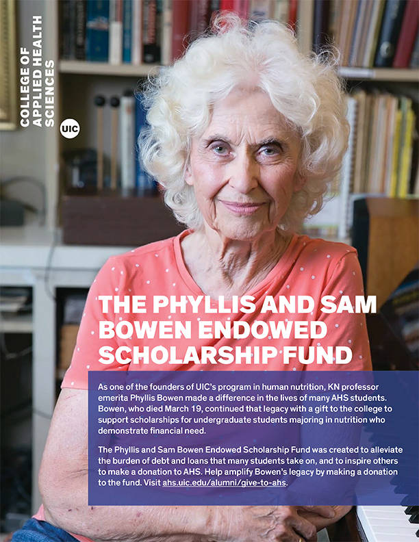 Scholarship Fund Magazine full page ad
