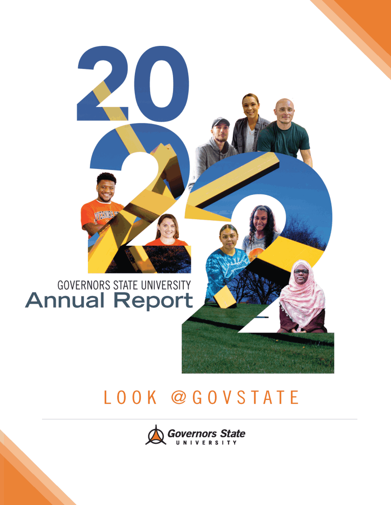 Governors State University Annual Report 2022 cover