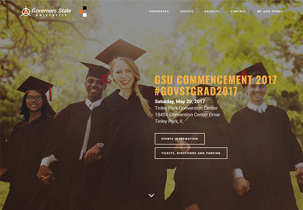 Governors State University 2017 Commencement Site