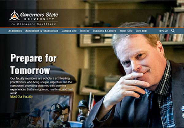 Governors State University website